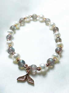 Pearl With Labradorite